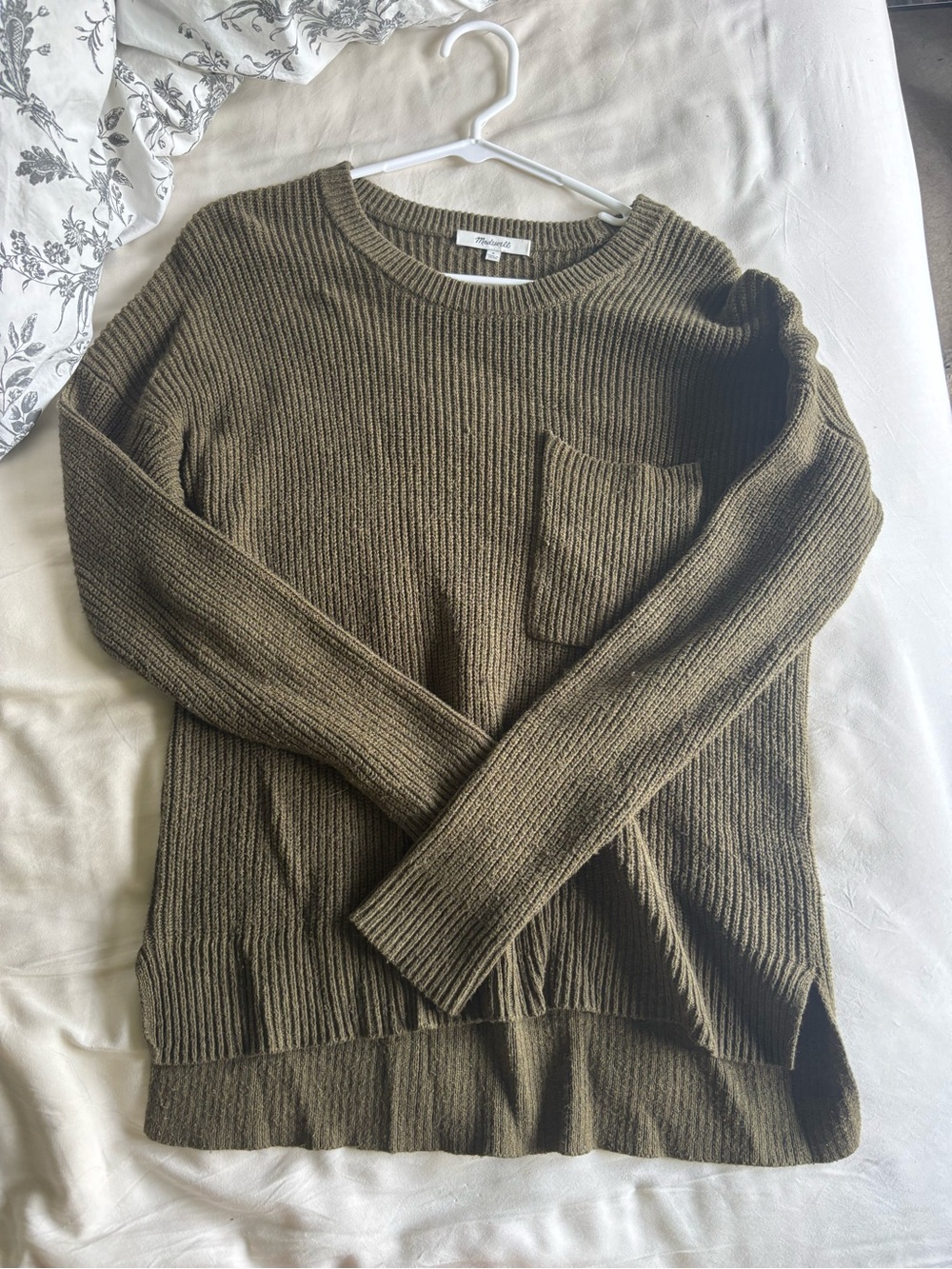 Madewell Olive Green Sweater